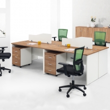 办公家具办公桌四人位组合工位职员桌